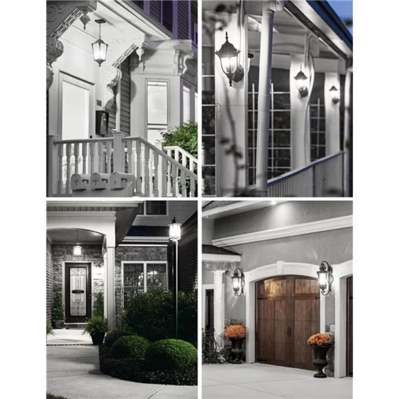 Dusk to Dawn Sensor LED Outdoor Light Bulb, Auto-On/Off Photocell Sensor f4 Pack - Picture 6 of 7